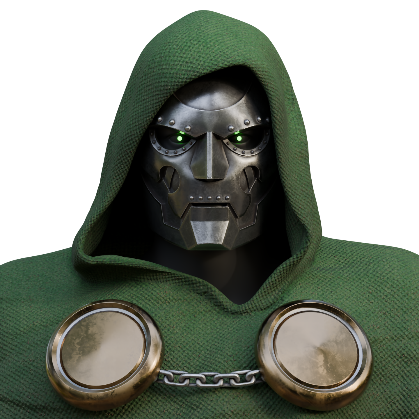 VEK3D Dr.Doom Mask Adi Granov Concept File
