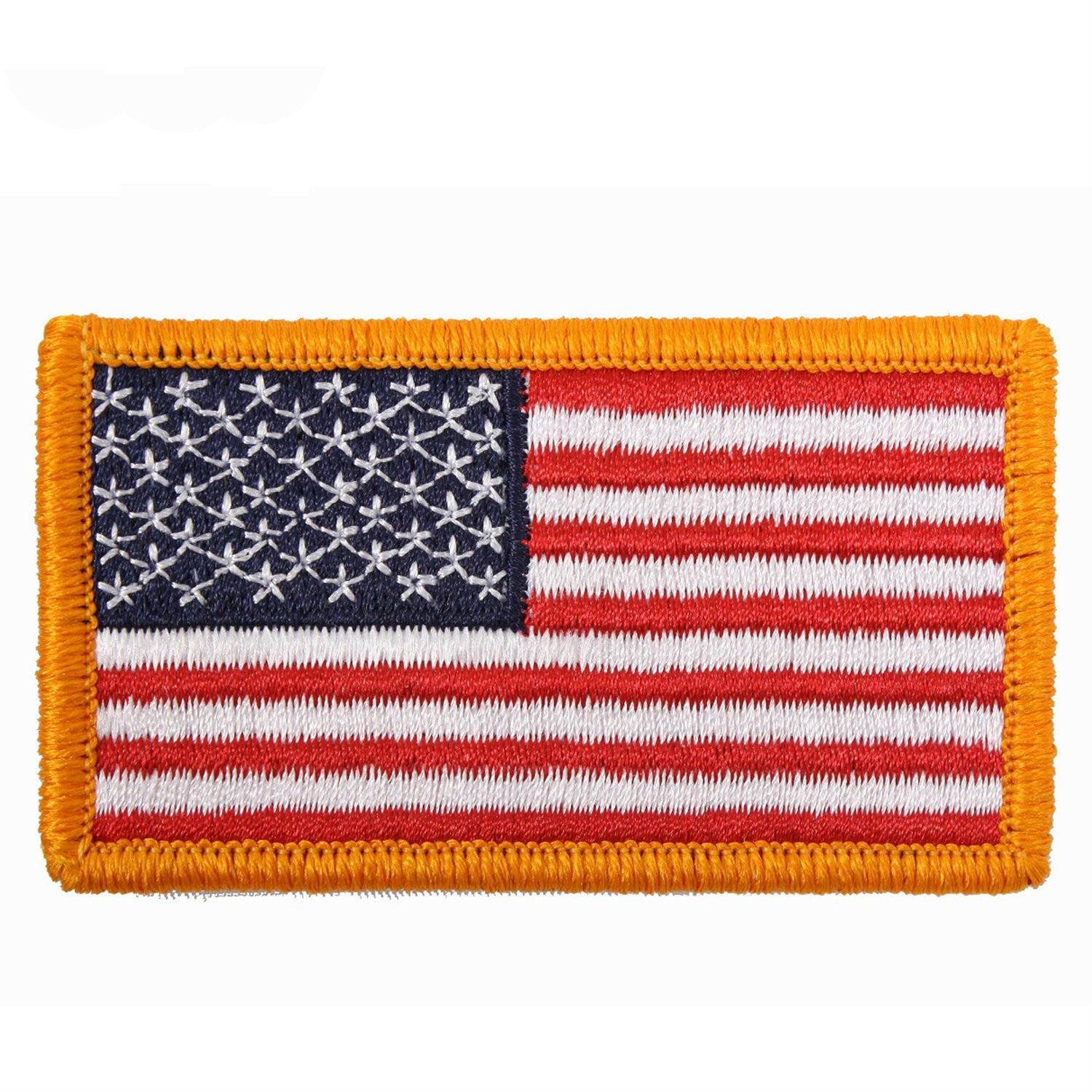 US FLAG WHITE BORDER PATCH – ABC PATCHES