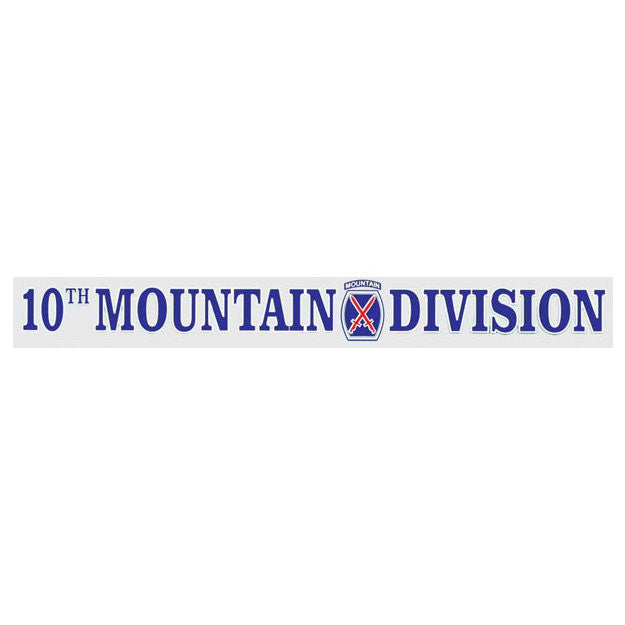10th Mountain Division Decal - Army Navy Gear