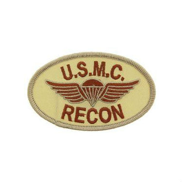 USMC Logo Leather Neck 3 Patch - Marine Corp Patches 