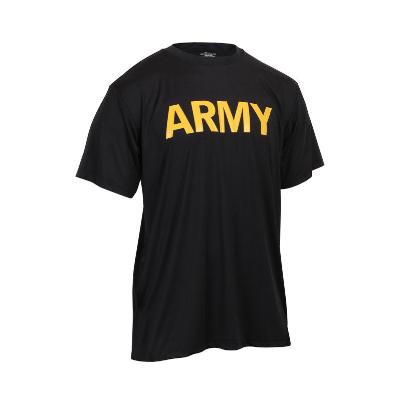 army t shirt black