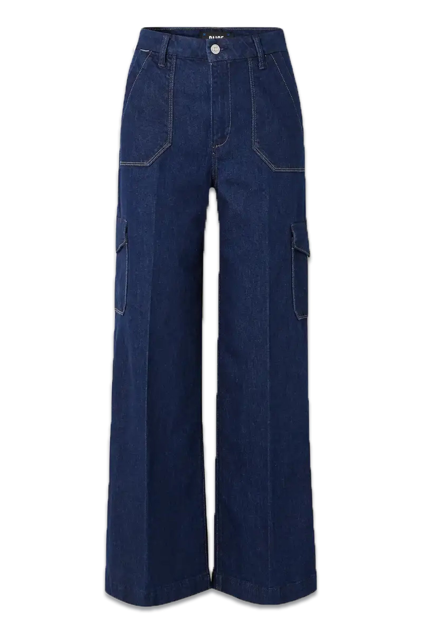 Mint Velvet High Rise Wide Leg Jeans, Indigo at John Lewis & Partners