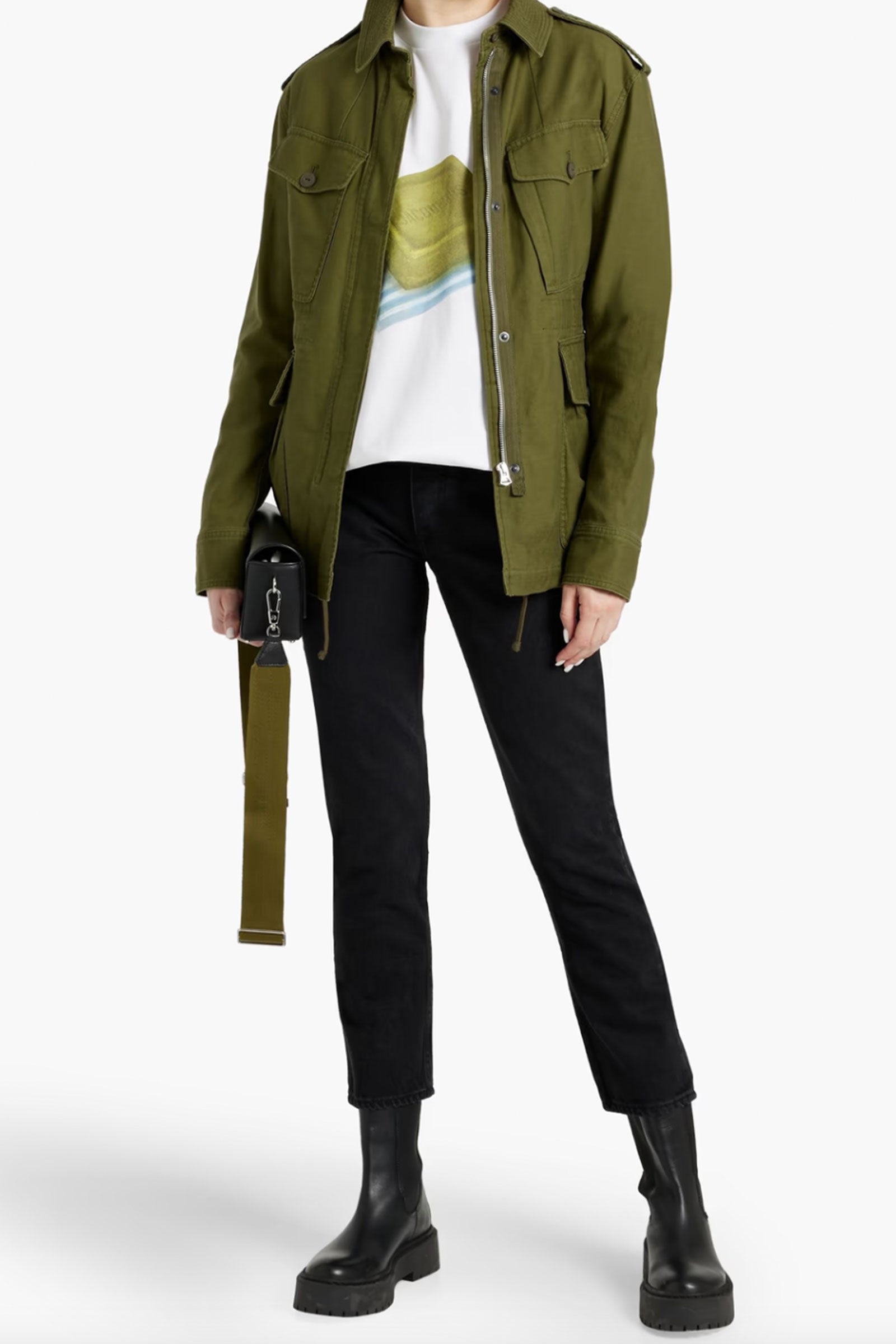 Rag Bone Lorenz Cotton Sateen Jacket Wardrobe Icons