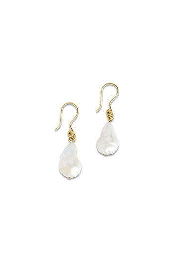 arket Freshwater Pearl Hook Earrings