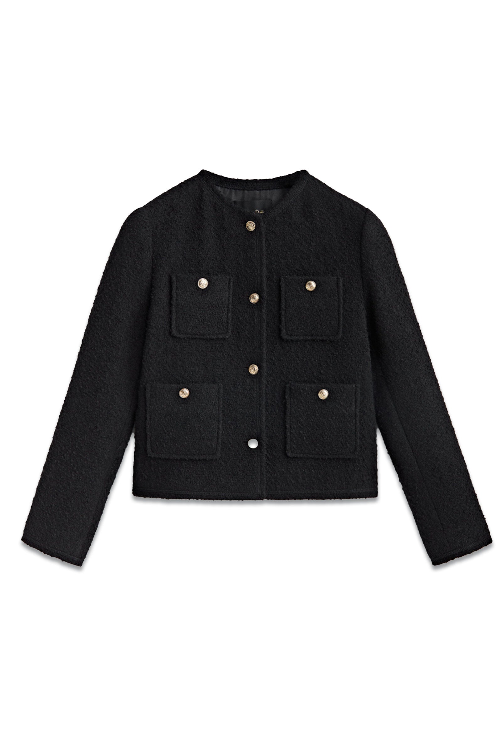 chanel style boucle jacket