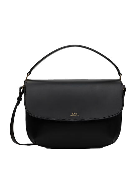 A.P.C. Black Mini Sarah Shoulder Bag | Wardrobe Icons
