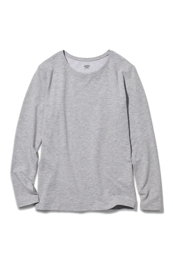 Uniqlo Heattech Extra Warm Cotton Crew Neck Long Sleeved Thermal
