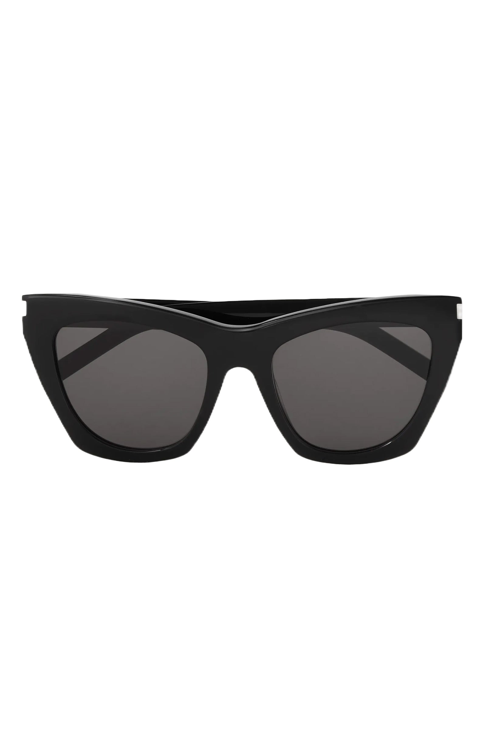 Black Mica cat-eye acetate sunglasses