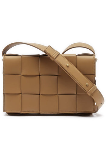 Tosca Intrecciato-leather shoulder bag | Bottega Veneta