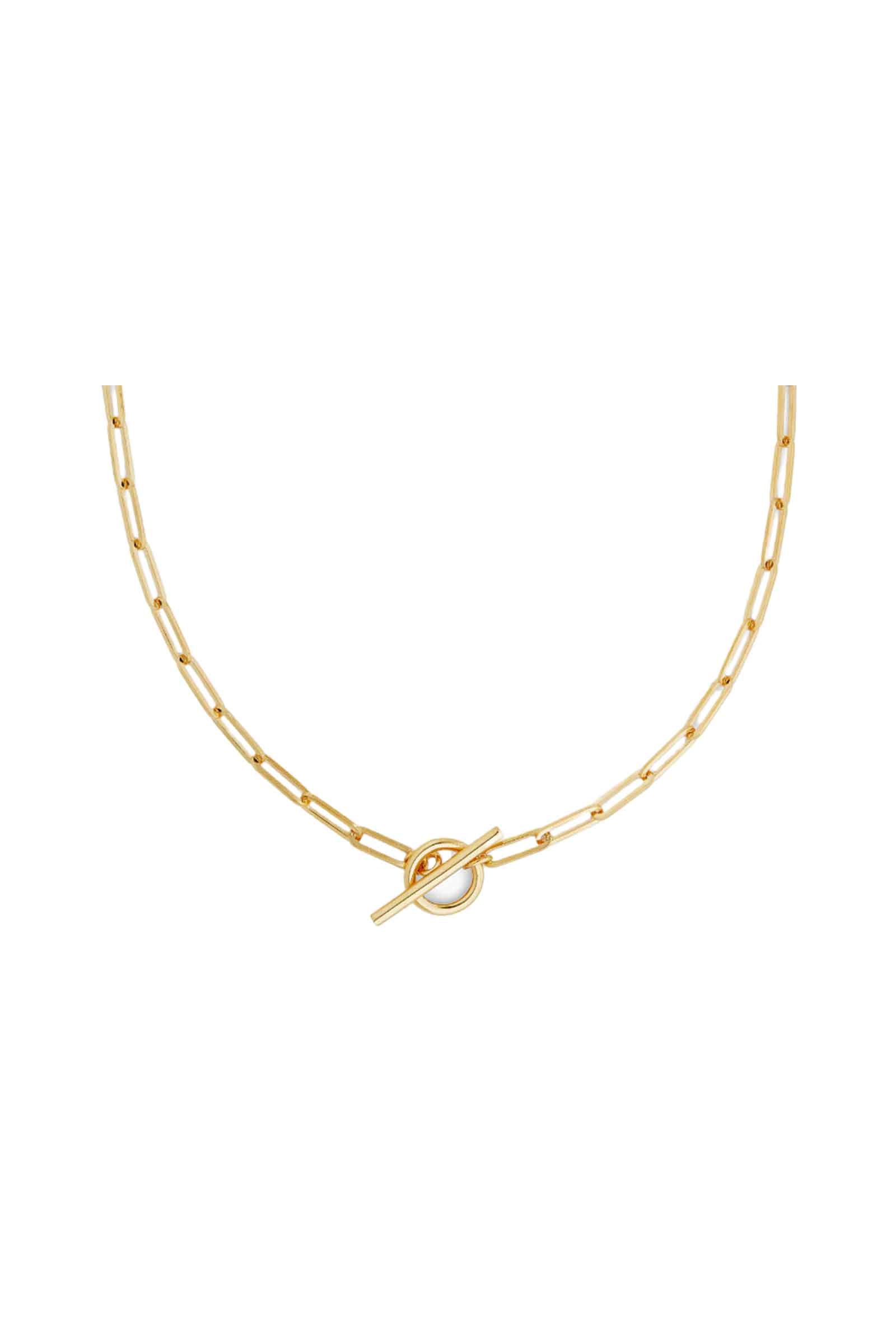 Mejuri 14K Yellow Gold Necklace Charms: Rolo Chain Charm Necklace