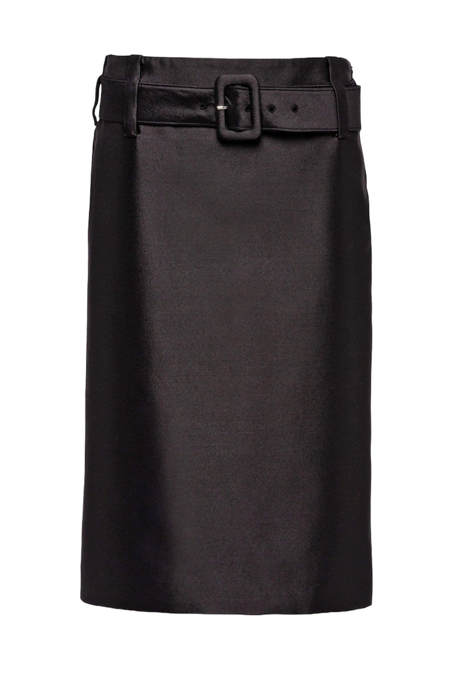 The Frankie Shop Malvo Long Wool Pencil Skirt