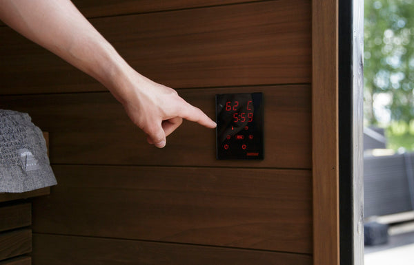 Harvia spirit electric sauna heater control panel