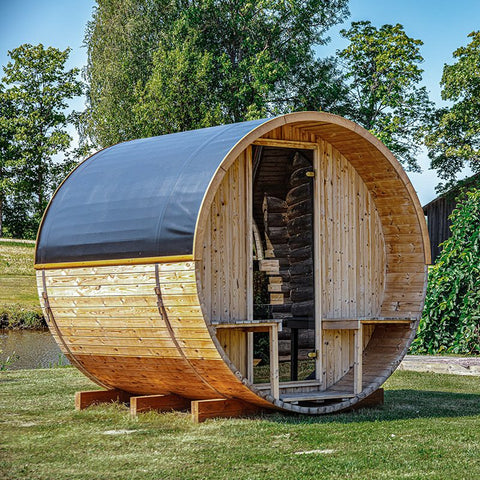 barrel sauna for yard