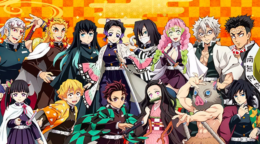 Demon Slayer: Kimetsu no Yaiba: Demon Slayer focuses on the Demon Slayer Corps, a secret society created to fight against demons. The story follows Tanjiro Kamado, who embarks on a quest to avenge his family and save his sister, Nezuko, who has been transformed into a demon. Set in ancient Japan, the anime incorporates elements of Japanese culture into its unique visuals.