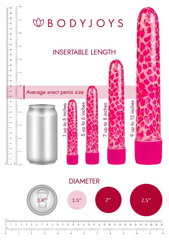 Sex Toy Size Guide | Bodyjoys