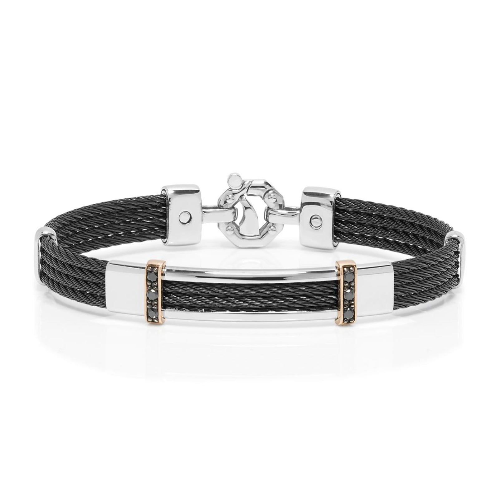 Barakà diamond-detail rope-chain Bracelet - Farfetch