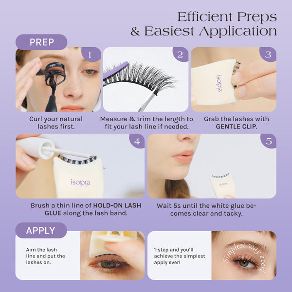 Isopia eyelash series for beginners
