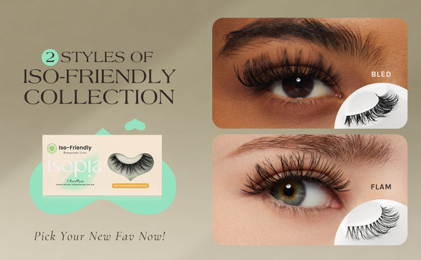 Comfortable and sustainable eyelash extensions