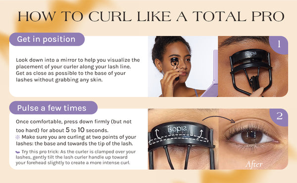 Long-lasting lash curl without damage