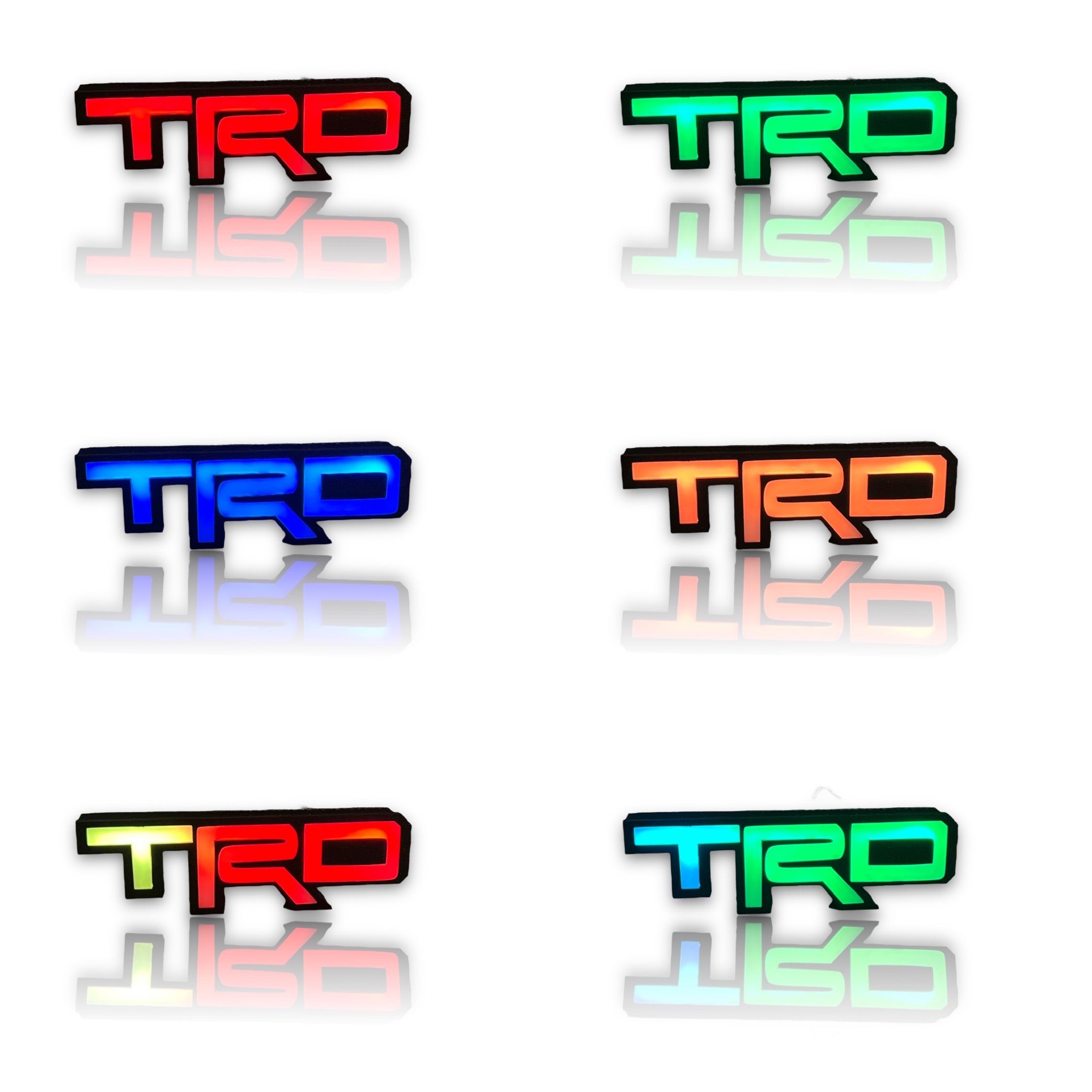 TRD LED Grille Badge