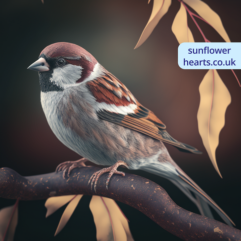 house sparrow garden bird, common garden birds