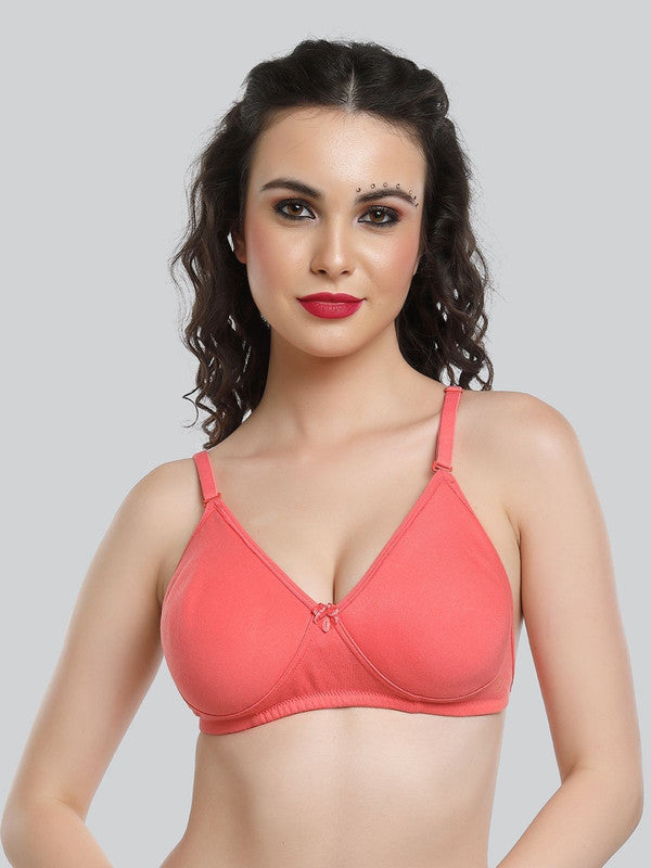 Lovable BLACK-NEO MINT Padded Non Wired Full Coverage Bra L3516-XC_BLA -  Lovable India
