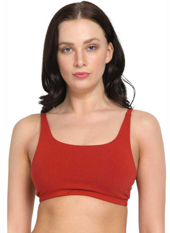 Buy Non-Padded Non-Wired Full Figure Cami-Style Feeding Bra in Maroon  Online India, Best Prices, COD - Clovia - BR2384R09