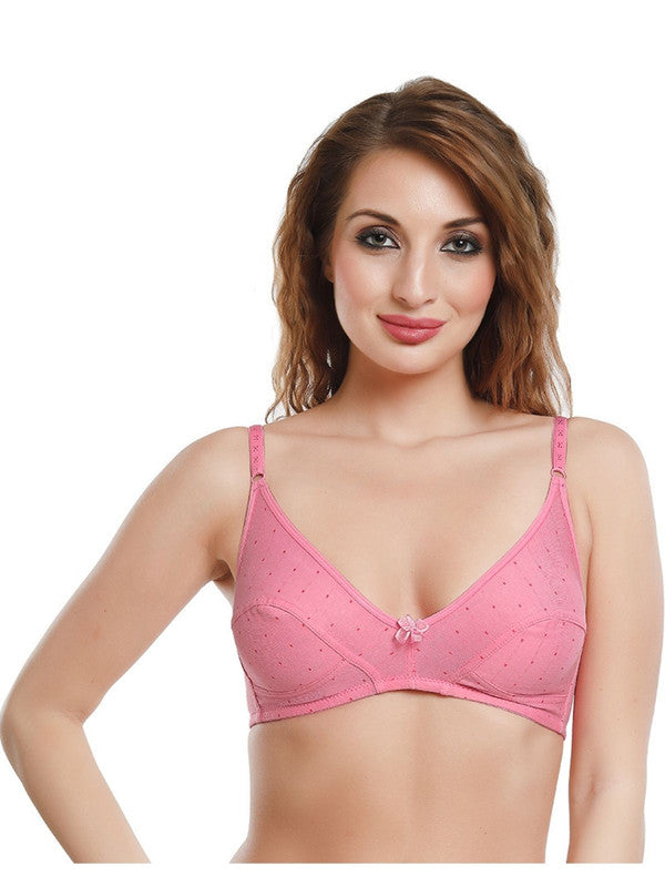Daisy Dee Red Non Padded Non Wired Full Coverage Everyday bra NLU_Red -  Lovable India