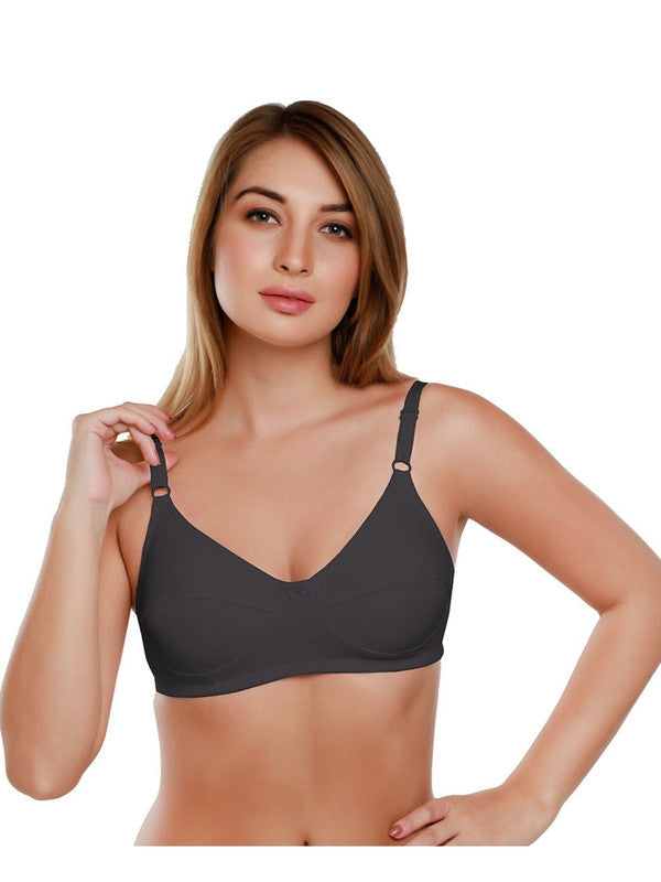 Buy DAISY DEE Black Polycotton Bra Online at Best Prices in India