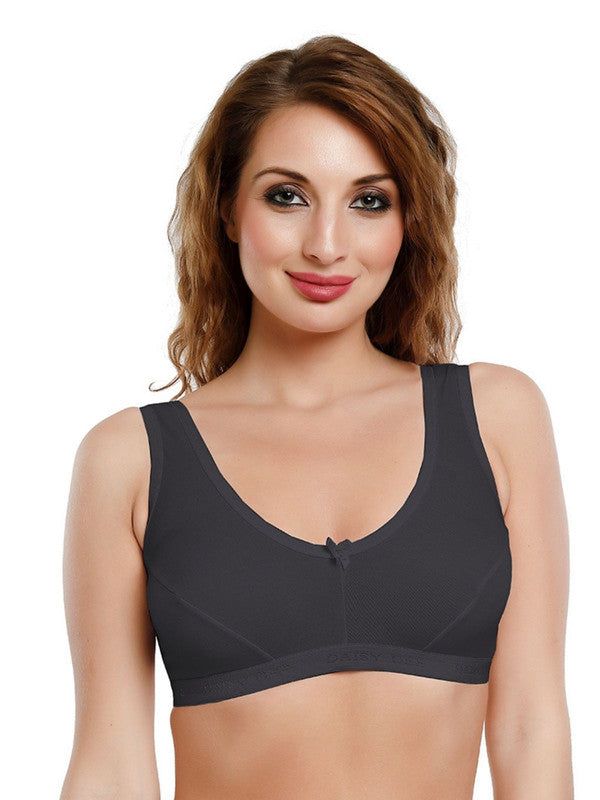 Daisy Dee Beige Non Padded Non Wired Full Coverage Sports Bra NLRA_Bei -  Lovable India