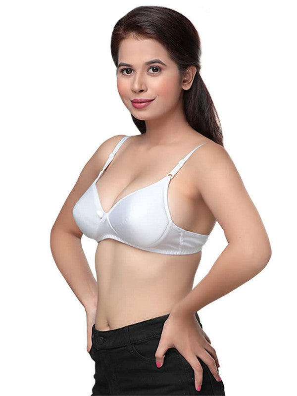 Daisy Dee Beige Padded Non Wired 3/4th Coverage Bra NALAMDE_Beige