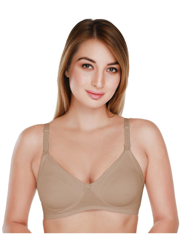 Daisy Dee White Non Padded Non Wired Full Coverage Maternity Bra NMDNA -  Lovable India