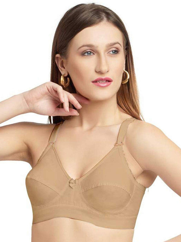 Daisy Dee White Padded Non Wired Full Coverage Bra NALAMDE_White - Lovable  India