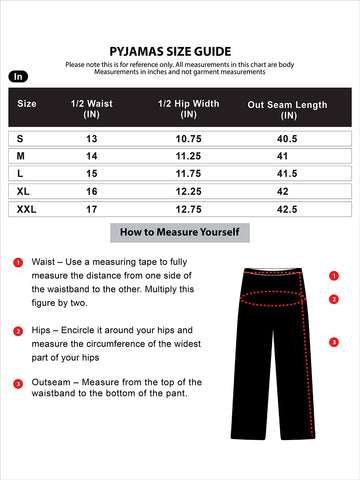 Women Trouser Size Chart - Lovable India