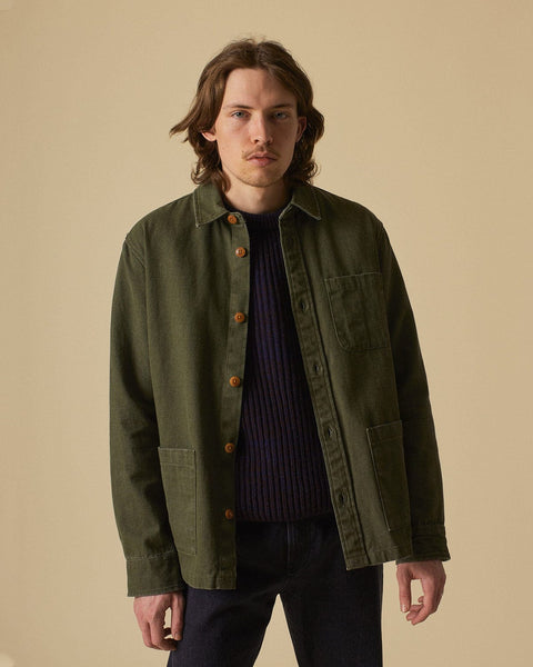 Duck Dye Overshirt - Army – Corridor