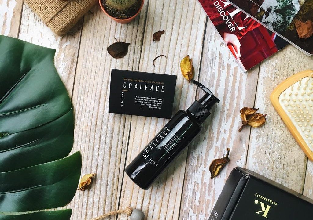 CoalFace Soap and CoalFace Cleanser with honey