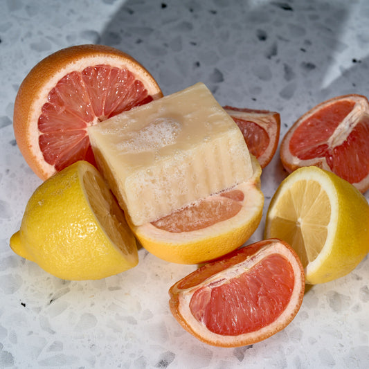 Fresh Lemon Citrus Poppy Handcrafted Soap, Top Seller, A Popular Working  Hands Men's Soap Gift for Mechanics, Rugged Men, Gardeners, Farmers 