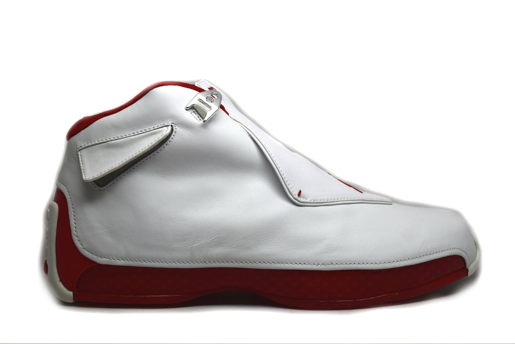 jordan 18 red and white