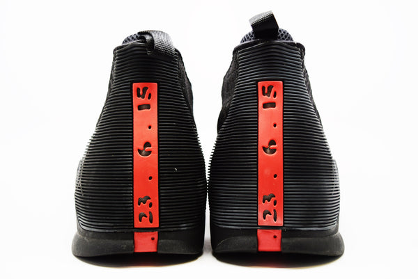 jordan 15 black red