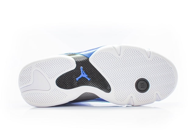 Air Jordan 14 Retro White Hyper Royal – PRSTG SHOP