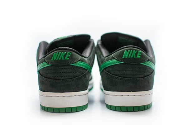 nike sb dunk low pro j pack black pine green