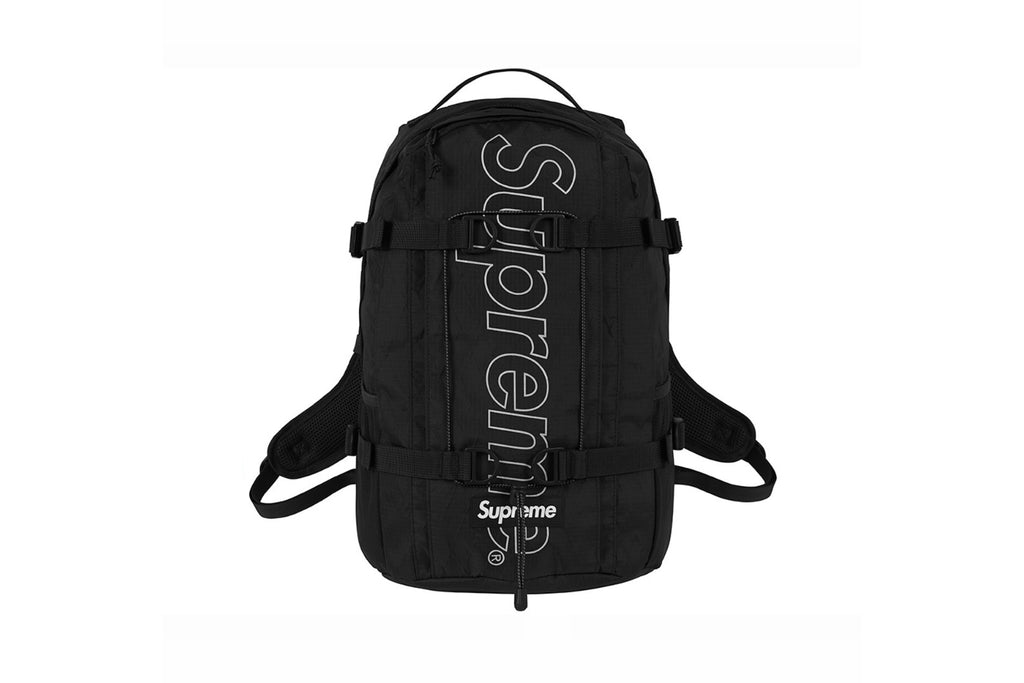 Supreme Backpack FW18 Black – PRSTG SHOP