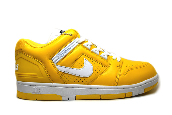 nike sb air force 2 low supreme yellow