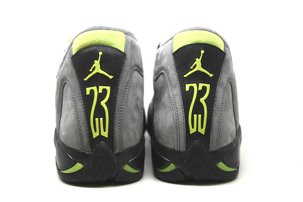 Air Jordan 14 Retro Graphite/Chartreuse 