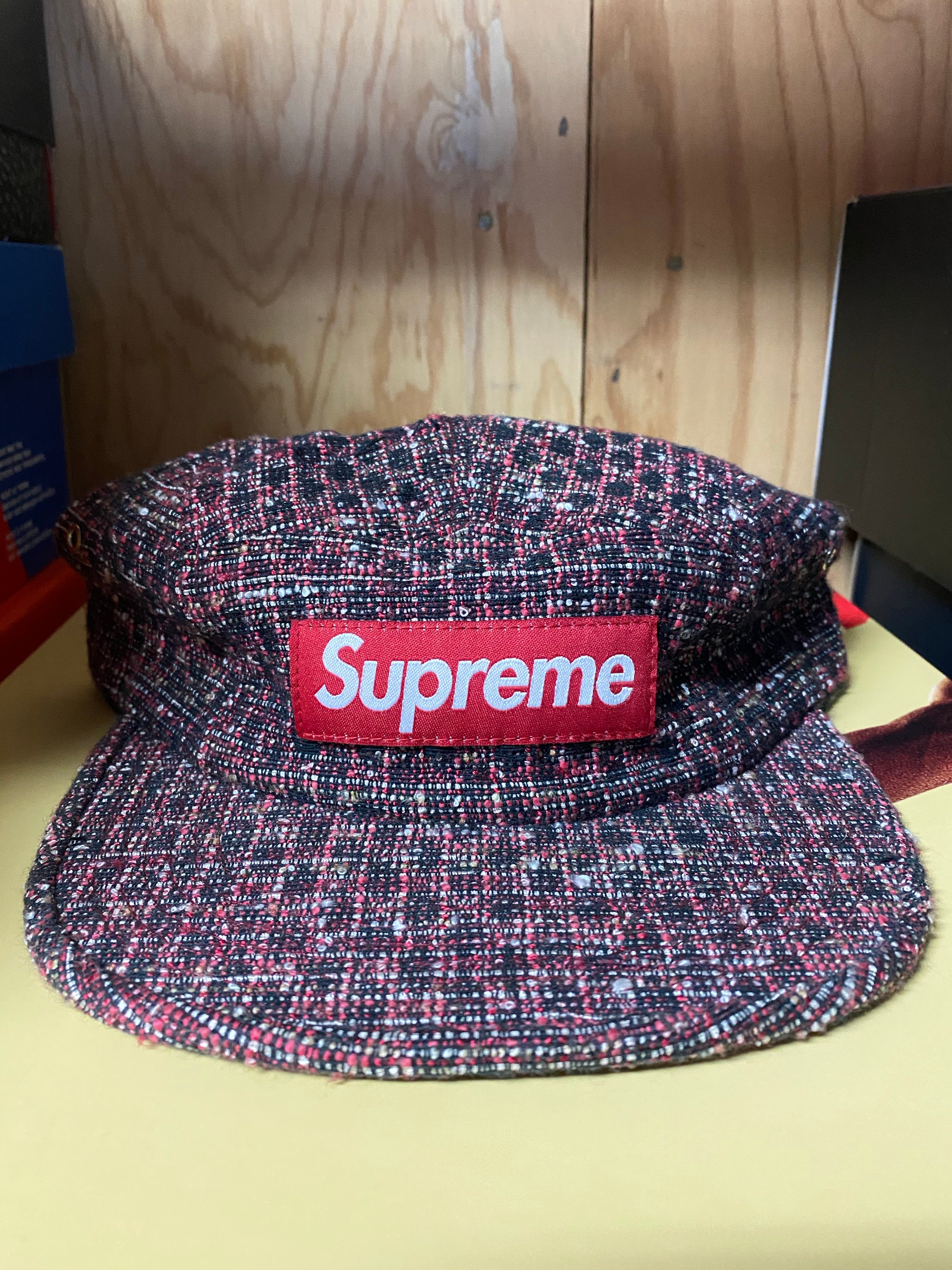 2012 Supreme Bright Tweed Camp Capシュプリーム - キャップ