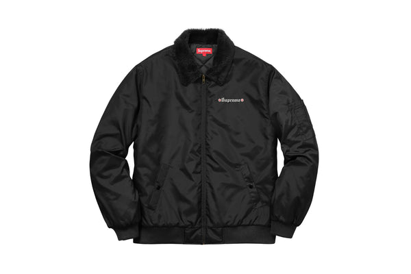 supreme independent bomber jacket