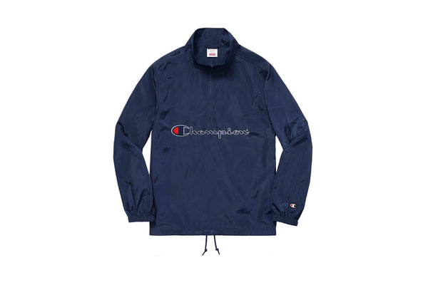 supreme champion hoodie navy