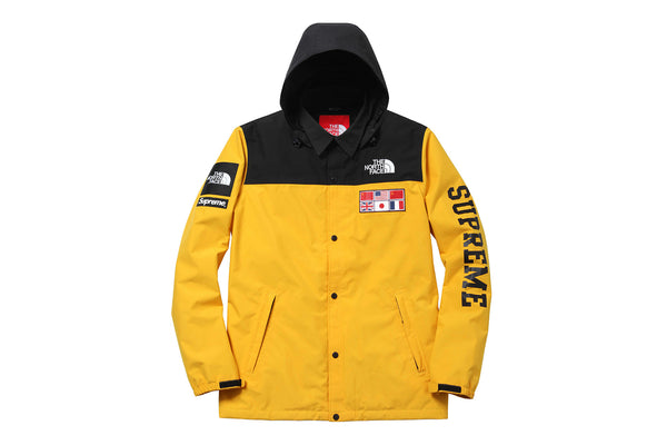 supreme the north face expedition coaches jacket black