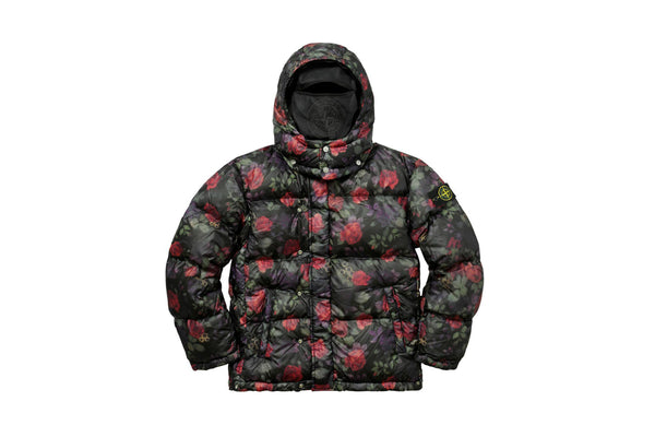 supreme stone island lamy cover stampato puffy jacket