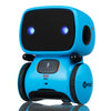 Picture of Contixo Kids Smart Robot Toy Mini Robot Talking Singing Dancing Interactive Voice Control Touch Sensor Speech Recognition Infant Toddler Children Robotics - R1 Blue